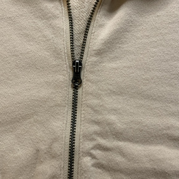 Vuori Sunnyside Half Zip Pullover Sweatshirt in Alabaster - Picture 14 of 14